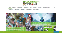 Desktop Screenshot of gamermovil.com